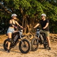 thumbnail image 3 of 20 Inch Fat Tire Dirt Bike for Adults, 1500W Motor 3000W Peak, 40 MPH LCD Speedometer, 52V 40Ah Removable Battery, Full Suspension, Hydraulic Brakes, Shimano 7-Speed, UL2849, 3 of 10