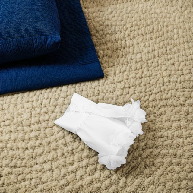 unbranded 4Ud Puños Falsos Blancoss De Encaje Floral Y Chiffon Para Mujer Con Cómodo Y