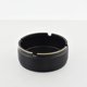 thumbnail image 3 of Cenicero negro Shao 1pices con tapa Cenicero sin humo para exteriores con tapa Juego de ceniceros para exteriores Terraza Contenedor de colillas de cigarrillos de metal Deodorante de latón, 3 of 4