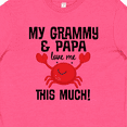thumbnail image 4 of Inktastic Grammy and Papa Love Me Youth T-Shirt, 4 of 5