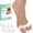 White, variant on Welnove 8 Pack Gel Toe Separators, Toe Straightener Corrects Bunions, Relieves Foot Pain – Silicone Toe Spacers for Hammertoe, Yoga Practice - White