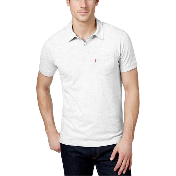 Levi's Bramble Rugby Polo para Hombre, Blanco, X-Large Levis polo