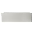 thumbnail image 3 of ALFI brand AB533-W 33" White Smooth Apron Single Bowl Fireclay Farm Sink, 3 of 6