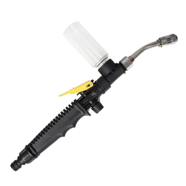 Varil de a presión de rosca hemb 18 mm con boquil de a presión, eliminación de suciedad rápida, D 35cm yotijar Boquilla de lavado a presión
