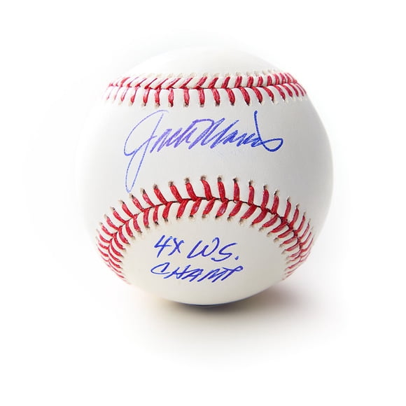 Jack Morris Signed Rawlings Official Major League Baseball with 4x Champ Note
