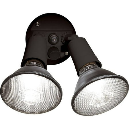 Brink's Dusk To Dawn Activated Flood Security Light, Bronze