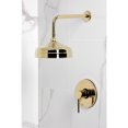 thumbnail image 2 of Kingston Brass KB6332DLSO Concord Single-Handle Pressure Balanced Shower Faucet, Polished Brass, 2 of 7