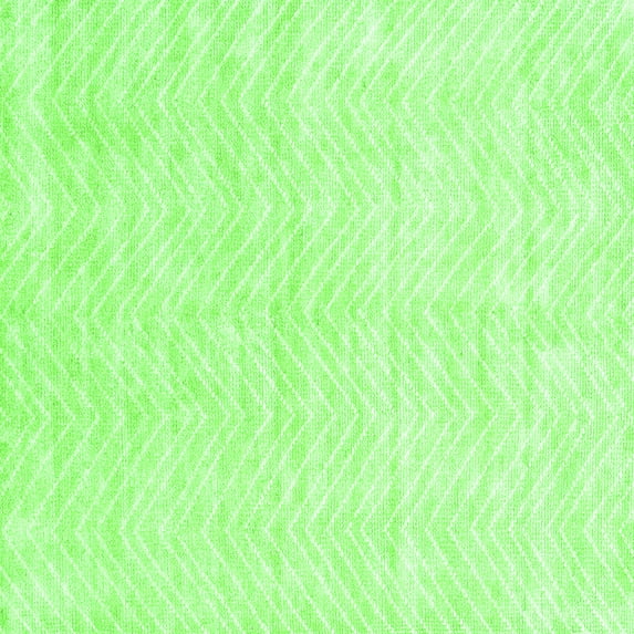 Ahgly Company Indoor Square Solid Green Modern Area Rugs, 3' Square