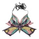thumbnail image 4 of Top corto de mariposa con lentejuelas y disfraz de danza del vientre tribal para club, ropa de baile, sujetador halter Negro, 4 of 9
