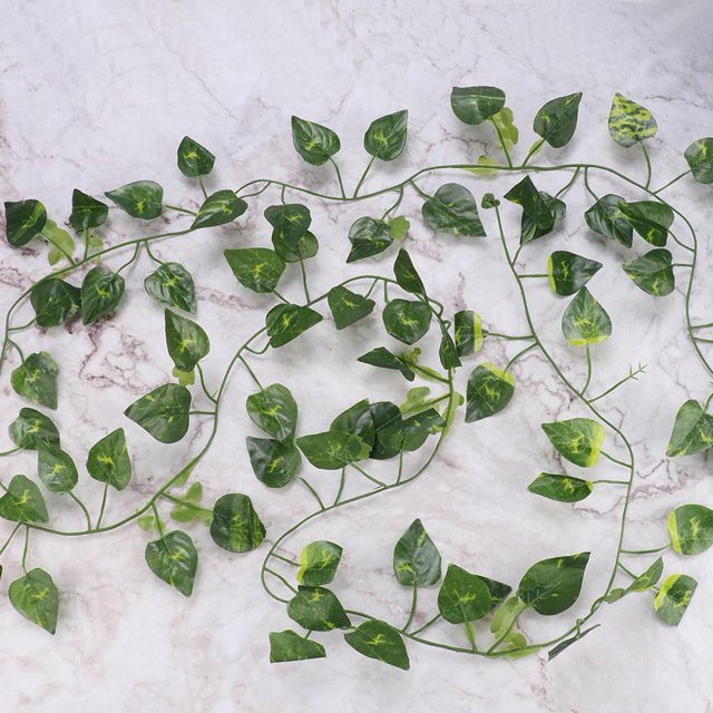 LAFGUR Artificial Vine, Reptile Vine Reptile Jungle Rattan, Fish Tank For Reptile Fish Store Aquarium Chameleons