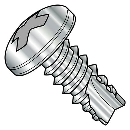 

2-32X1/2 Phillips Pan Thread Cutting Screw Type 25 Fully Threaded 410 Stainless Steel (Pack Qty 5 000) BC-02085PP410