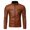 Earthy Yellow, variant on Yungyresw Leather Jacket PU Leather Slim Fit Jacket Zip Up Stand Collar Jacket for Street Wear Motorcycle