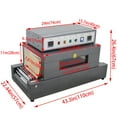 thumbnail image 5 of 220V Shrink Tunnel Packaging Machine Chain Type Heat Shrink Machine, 5 of 18