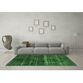thumbnail image 3 of Ahgly Company Indoor Rectangle Oriental Emerald Green Industrial Area Rugs, 8' x 12', 3 of 4