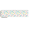 thumbnail image 3 of Ice Cream Sofa Upholstery Fabric by the Yard, Repetitive Star Ornaments Popsicles Cones Pattern Motifs on Plain Backdrop, Decorative Fabric for DIY and Home Accents, White Multicolor by Ambesonne, 3 of 5