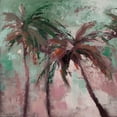 thumbnail image 3 of Loreth, Lanie 15x15 Black Modern Framed Museum Art Print Titled - Island Evening Palms II, 3 of 5