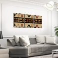 thumbnail image 3 of Hieng Western Bull Skull Wall Painting Posters and Prints Southwestern Aztec Picture Wall Decor Boys Girls Boho Tribal Canvas Wall Hieng for Living Room Bedroom Ethnic Bohemian, 3 of 6
