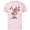 Soft Pink, variant on Disney Minnie Mouse Red White Blue Tie Dye - Short Sleeve Cotton T-Shirt for Adults - Customized-Black