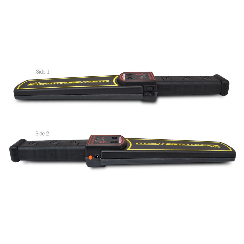 PYLE-SPORT PMD38 - Pyle Secure Scan Handheld Metal Detector Wand Security Scanner with Adjustable Sensitivity