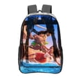 thumbnail image 1 of Moana Transparent Backpack - Guard Dog Security, Durable and Lightweight, Waterproof Design, Comfortable Straps, 1 of 7