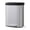 Silver, variant on 16 gal / 60 L Stainless Steel Trash Can with Lid, Large Garbage Can for Kitchen, Rustproof Step-on Kitchen Metal Trash Bin with Liner Rim, Rear Handle, Soft Close Plastic Lid, Silver