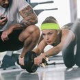 thumbnail image 3 of 14 unids/set pura leche seda deportes Yoga diadema elástica fútbol Running Sweatband FLhrweasw Nuevo, 3 of 6