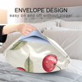 thumbnail image 4 of Yayeee Pillowcase Queen Size Set of 2 Satin Wrinkle Resistant Pillow Case, Red Cherry, 4 of 7