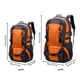 thumbnail image 4 of Mochila multifuncional de montañismo 2026 | Bolsa de senderismo impermeable de gran capacidad de 50 L | Mochila ligera y transpirable para viajes al aire libre con funda impermeable para camping,, 4 of 6