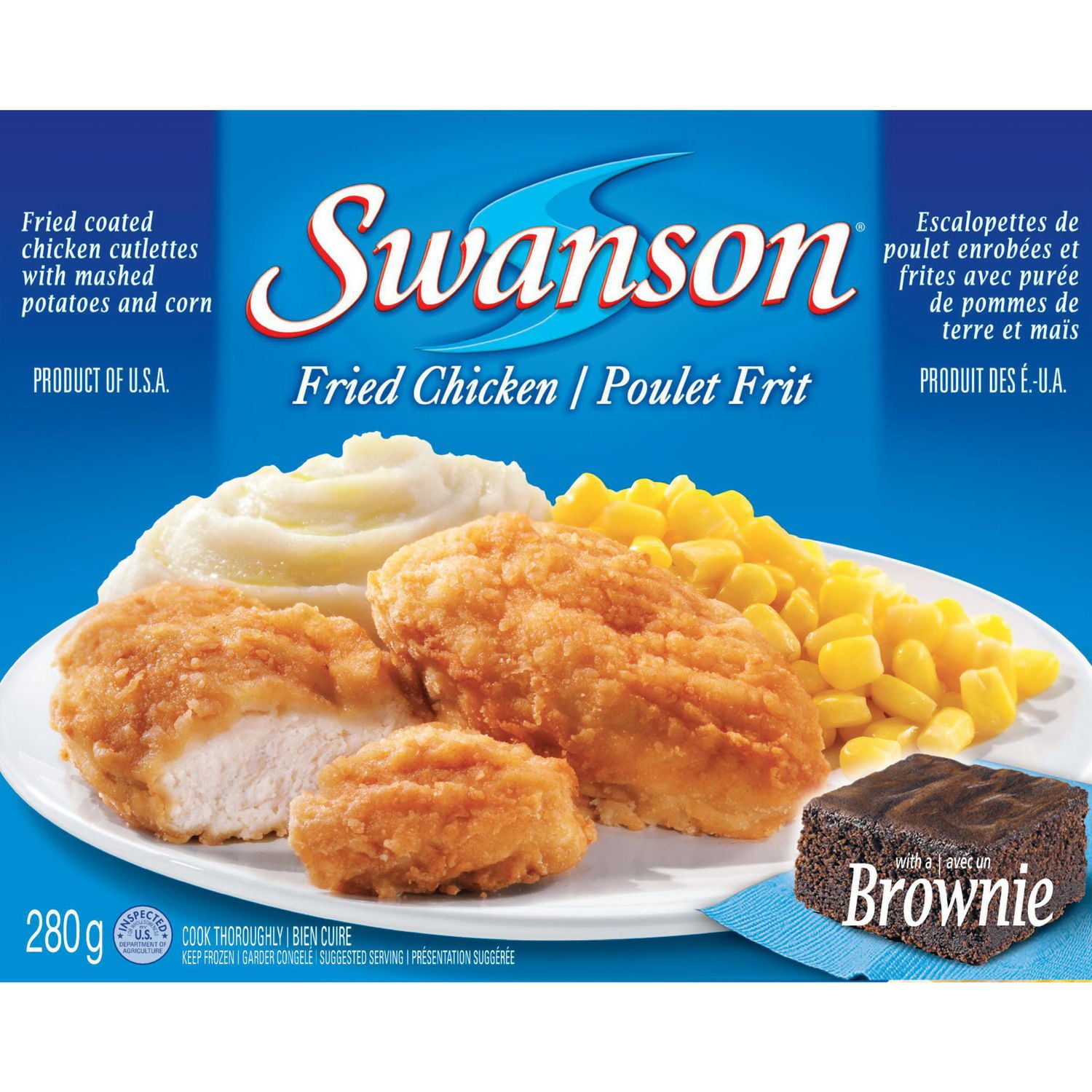 Swanson Fried Chicken makes a delicious, complete meal in minutes