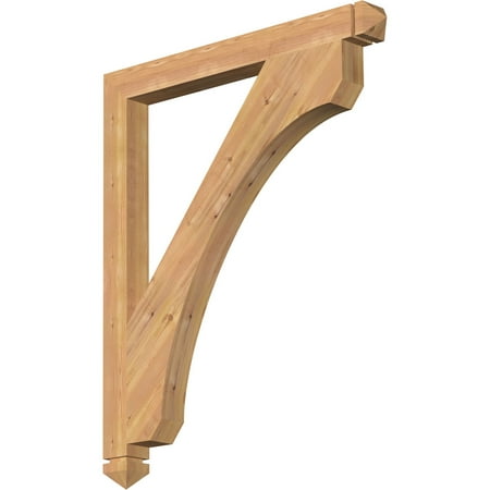 

Ekena Millwork 3 1/2 W x 38 D x 46 H Legacy Arts & Crafts Smooth Bracket Western Red Cedar