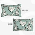 thumbnail image 4 of Fotbe Hand Drawn Chickens Pillow Cases - Envelope Closure - Luxury, Extra Soft, Cooling Pillow Covers - Wrinkle, Fade, Stain Resistant-16"x24", 4 of 9