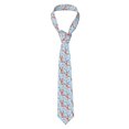 thumbnail image 2 of Gaeub Lobsters Men's Classic Woven Jacquard Necktie Perfect for Weddings & Parties, 2 of 7