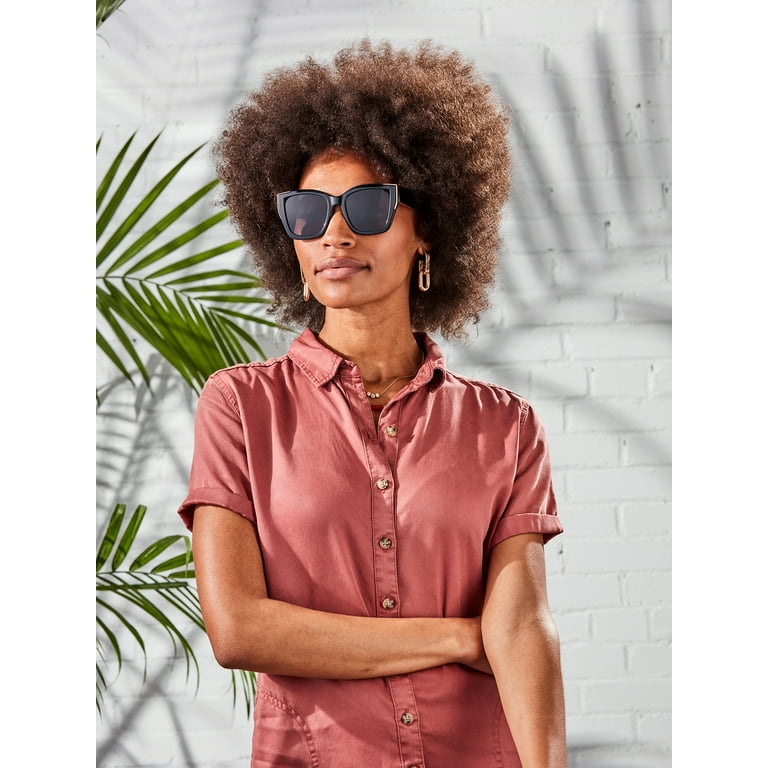 Foster Grant Square Fashion Sunglasses - Walmart.com