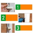thumbnail image 5 of 1PCS High Quality Home Balcony Practical Replacement Security UPVC Window Door Lock Door Lock Safety Bar Handle Sweep Latch, 5 of 5