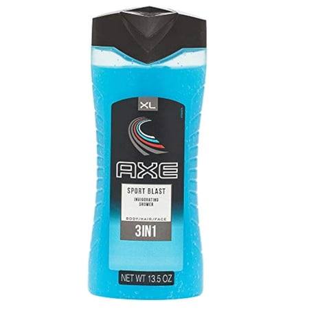 AXE Sport Blast 3-in-1 Invigorating Shower Body Wash & Shower Gel, 400mL