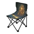 thumbnail image 2 of YAZAOO Camping Chairs Modern Glowing Moon over Ocean Pattern Folding chair, 2 of 8