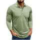 thumbnail image 2 of pstuiky camisa de manga larga para hombre, Cárdigan informal de manga larga con botones y bolsillo para hombre camisetas de hombre l, 2 of 7