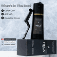 thumbnail image 3 of Hela Hair™ - Champú tinte instantáneo (peine no incluido), 3 of 6