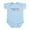 Sky Blue, variant on CafePress - Mommy's Devil, Papaw's Angel Infant Bodysuit - Baby Light Bodysuit, Size Newborn - 24 Months