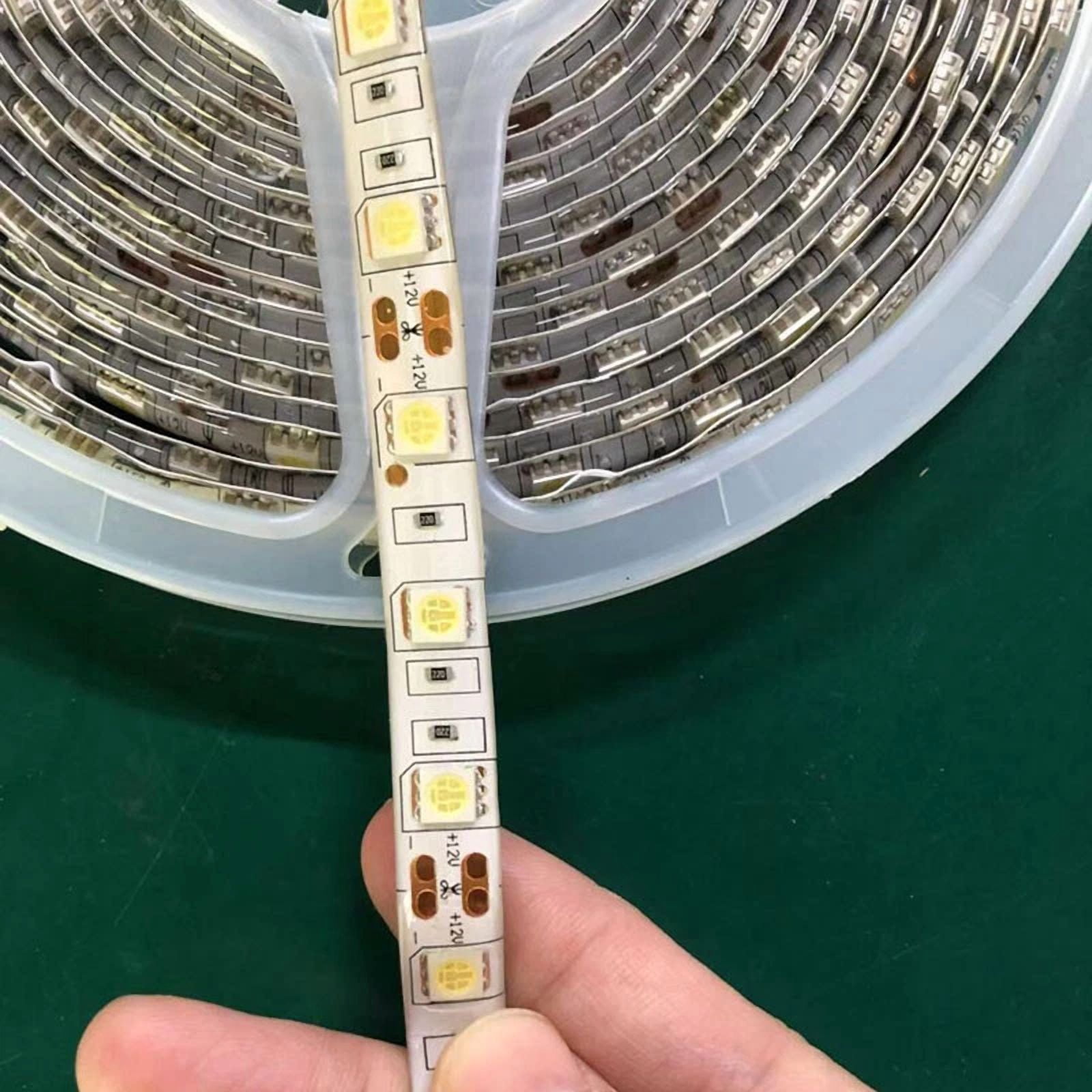 Super Bright Cool White 5M 300Leds Flexible Smd 5050 Led Strip Lights Lamps 12V