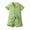 Mint Green, variant on Fesfesfes 4T Boys Outfits Boys Suit Lapel Casual Short Sleeve Shirt Elasticized Shorts Two piece Set