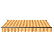 ALEKO 20' x 10' Multi Yellow Retractable Motorized Patio Awning Sunshade