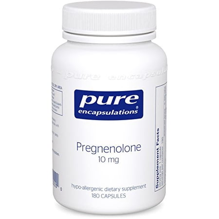 Pure Encapsulations - Pregnenolone 10 mg - Hypoallergenic Supplement to Support the Immune