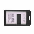 thumbnail image 3 of Employee Clear Case Cover,10PCS Clear ID Card Plastic Work Card Cover Clear ID Card Holders Sturdy Construction, 3 of 12