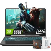 ASUS 2025 TUF A15 15.6'' FHD 144Hz Gaming Laptop, 8-Core AMD Ryzen 7-7435HS, Nvidia Geforce RTX 3050 Graphics, 8GB DDR5 RAM, 512GB SSD, RGB Backlit KB, Wi-Fi 6, Win11, W/Portable SSD