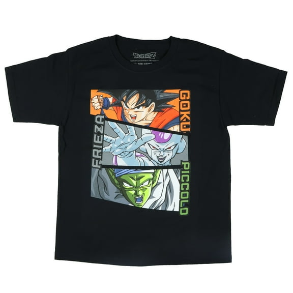 Dragon Ball Z Shirt Boys' Son Goku Frieza Piccolo Short Sleeve Graphic Tee