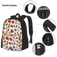thumbnail image 3 of Balery Hot Dog Pizza Mochila Escolar 3 en 1 para Niños - Mochila Resistente con Lonchera Térmica y Estuche - Mochila Escolar para Niños y Niñas, 3 of 7