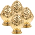 thumbnail image 1 of Finials For Lamp Shades Lamp Parts Hardware Golden Zinc Alloy 4pcs, 1 of 6