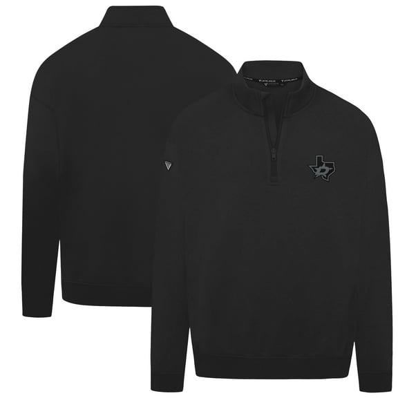 Men's Levelwear Black Dallas Stars Murray Nightfall Quarter-Zip Jacket