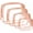 4Pcs Pink, variant on 4 Pack Clear Makeup Bags, TSA Approved Toiletry Bag Car Organizer Travel Cosmetic Case Portable Travel Essentials Bags for Toiletries Clear Summer Beach Bag Carry on Airport Airline Compliant Bag